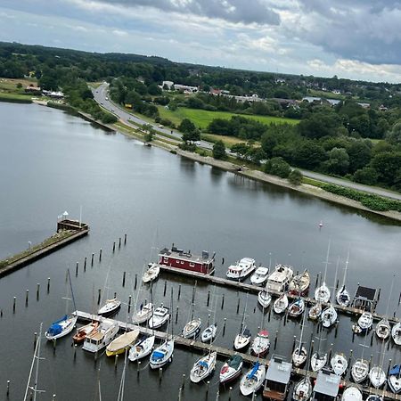 Ferienwohnung Hafenblick Schleswig Exterior foto