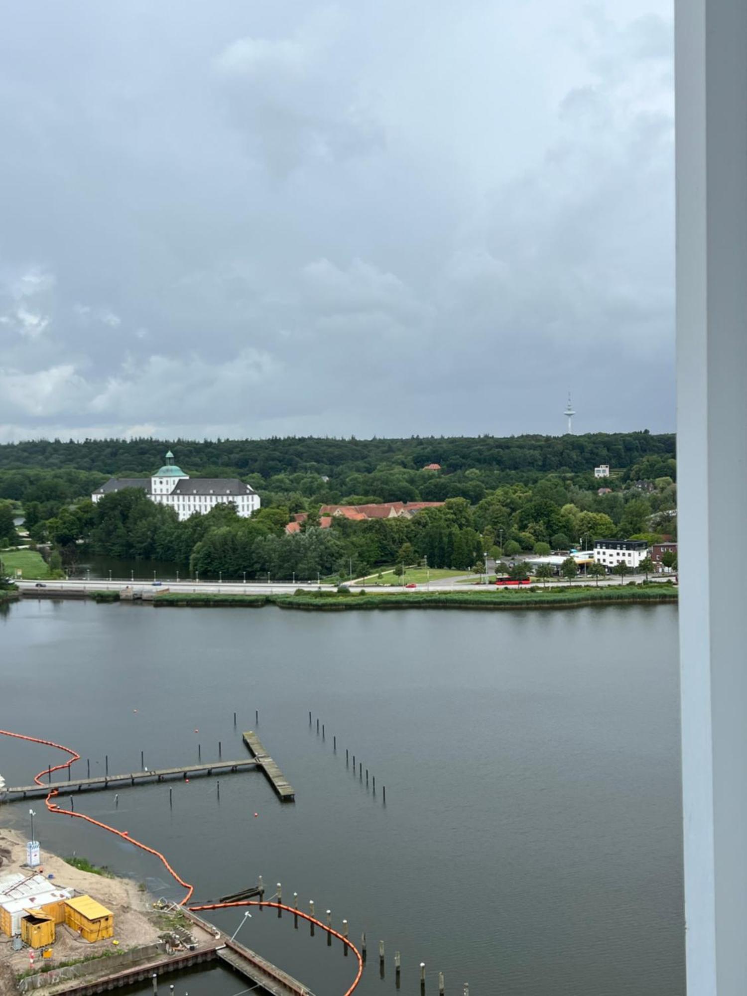 Ferienwohnung Hafenblick Schleswig Exterior foto