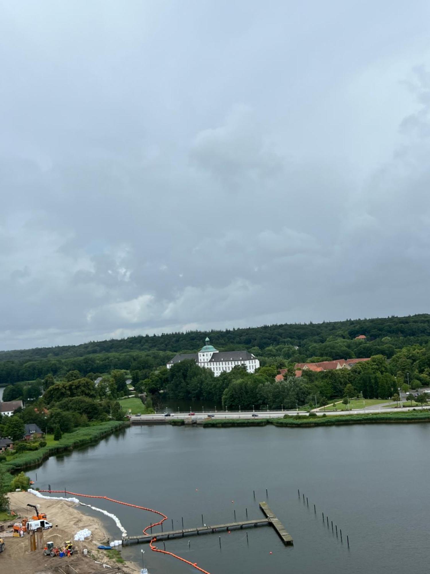 Ferienwohnung Hafenblick Schleswig Exterior foto